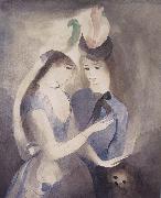 Woman and dog Marie Laurencin